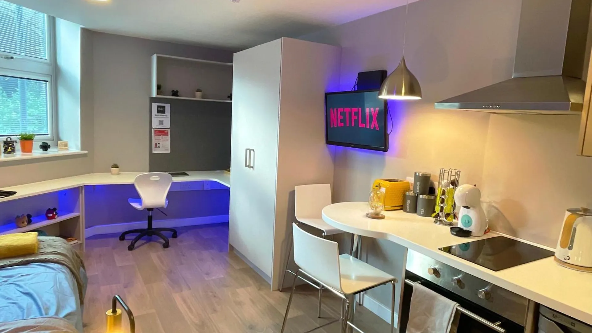 Hnfc Stays - Modern Central Studio With Gym, Parking & Home Cinema Newcastle upon Tyne 0*,  United Kingdom
