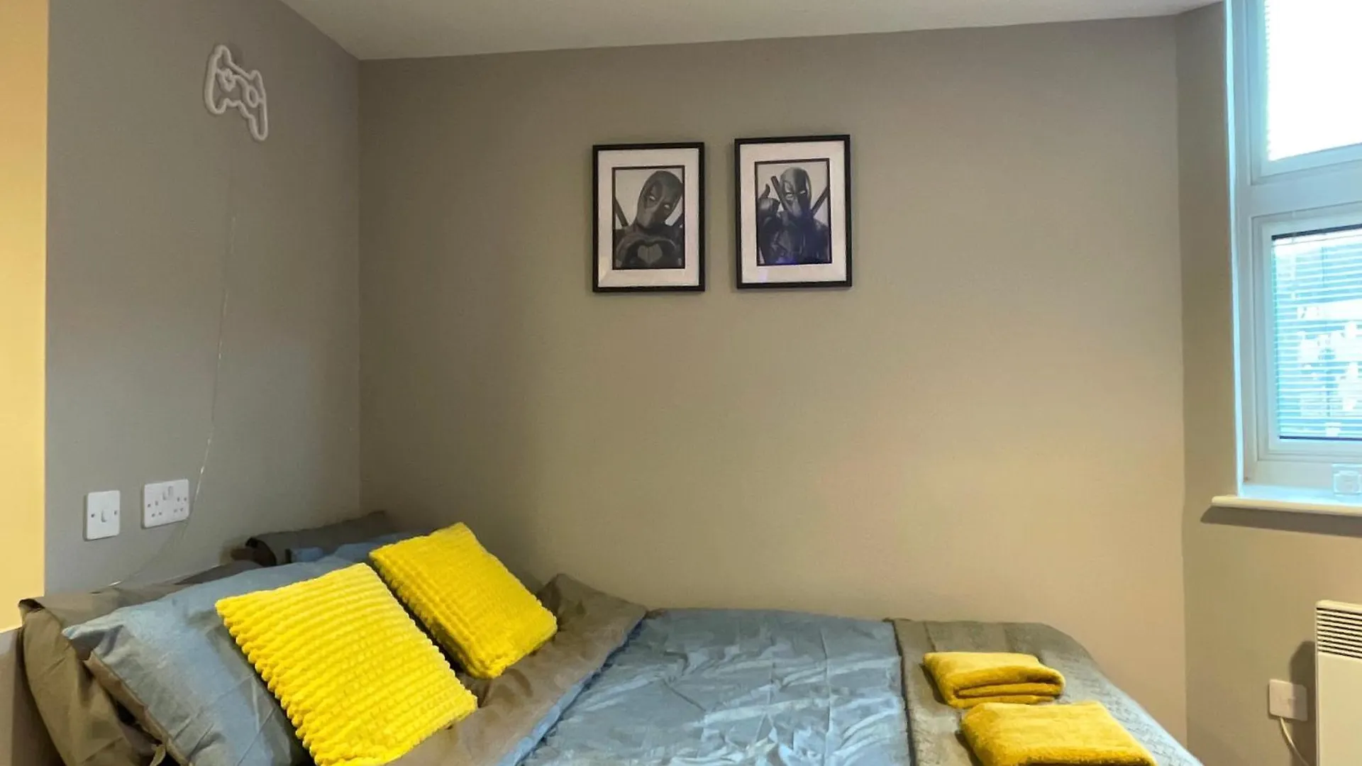 Hnfc Stays - Modern Central Studio With Gym, Parking & Home Cinema Newcastle upon Tyne